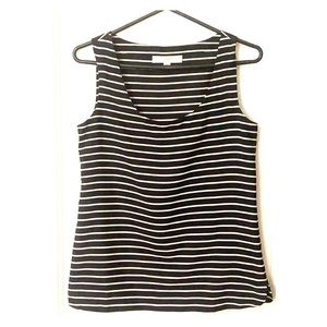 Ann Taylor Loft striped tank